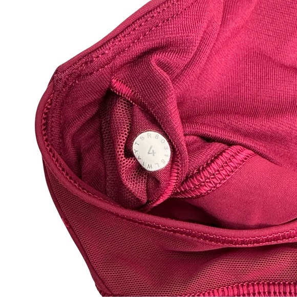 Lululemon Fully Flexed 2-in-1 Tank in Ruby Size 4 Small - Picture 7 of 11